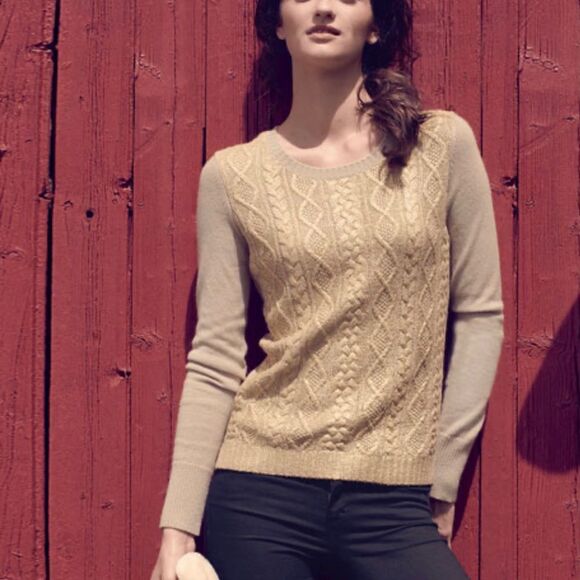 Jonathan Fischer gold foiled cashmere sweater - Picture 1 of 9